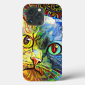 Abstracte kleurstof Case-Mate iPhone case (Achterkant)