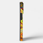 Abstracte kleurstof Case-Mate iPhone case (Achterkant / Rechts)