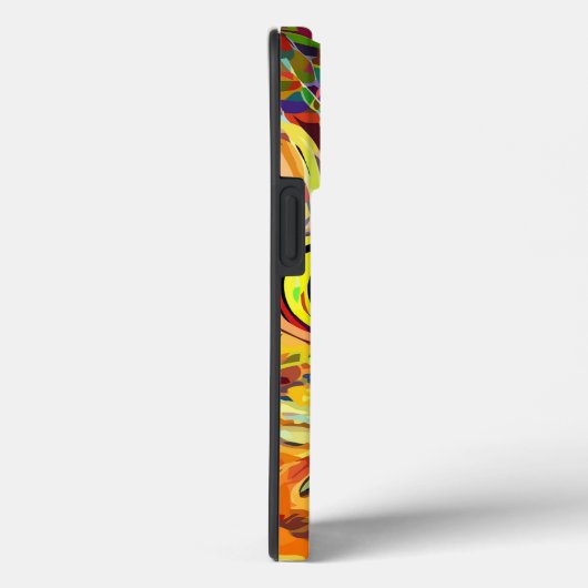 Abstracte kleurstof Case-Mate iPhone case (Achterkant / Rechts)