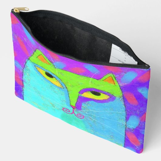 Abstracte kleurstof etui (Open)