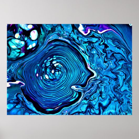 Abstracte kleurstudie 112; poster (Voorkant)