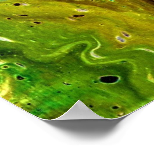 Abstracte kleurstudie 11; poster (Hoek)