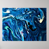 Abstracte kleurstudie 126, poster (Voorkant)