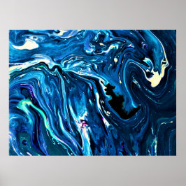 Abstracte kleurstudie 126, poster