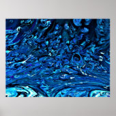 Abstracte kleurstudie 130, poster (Voorkant)