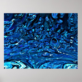 Abstracte kleurstudie 130, poster