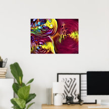 Abstracte kleurstudie 145,