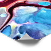 Abstracte Kleurstudie 148, Poster (Hoek)