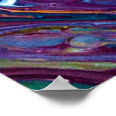 Abstracte kleurstudie 151, poster (Hoek)