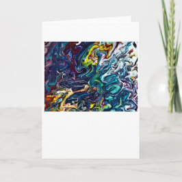 Abstracte Kleurstudie 155, kaart
