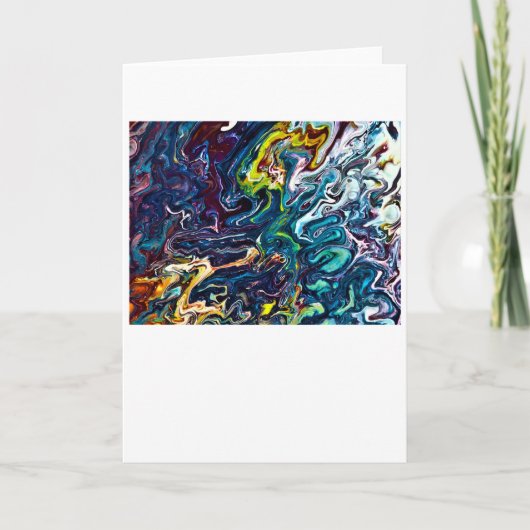 Abstracte Kleurstudie 155, kaart (Voorkant)