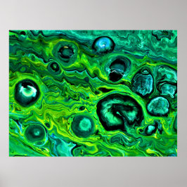 Abstracte kleurstudie 181, poster