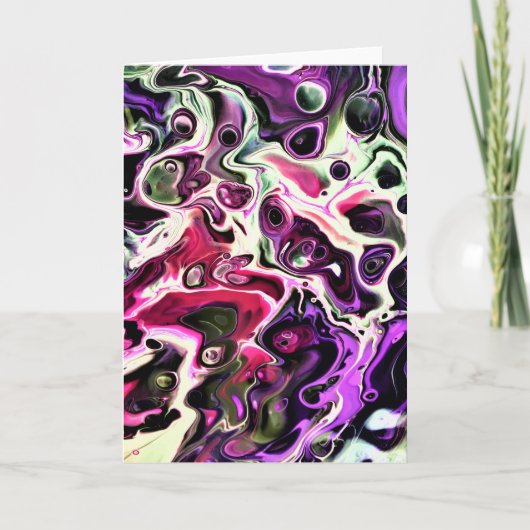 Abstracte Kleurstudie 197, kaart (Voorkant)