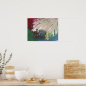 Abstracte kleurstudie 1; poster (Keuken)