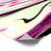 Abstracte kleurstudie 207, poster (Hoek)