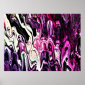 Abstracte kleurstudie 210, poster (Voorkant)