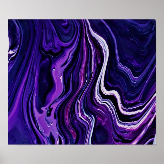 Abstracte kleurstudie 211, poster (Voorkant)