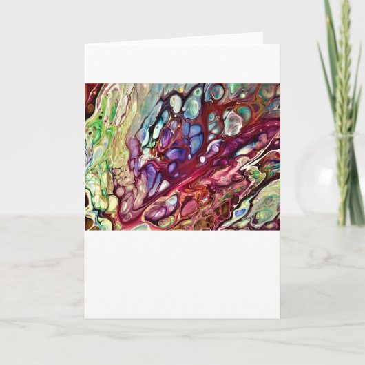 Abstracte kleurstudie 231, Kaart (Voorkant)