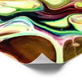 Abstracte kleurstudie 231, poster (Hoek)