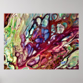 Abstracte kleurstudie 231, poster (Voorkant)