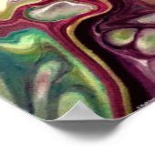 Abstracte Kleurstudie 233, Poster (Hoek)