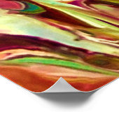 Abstracte kleurstudie 236, poster (Hoek)