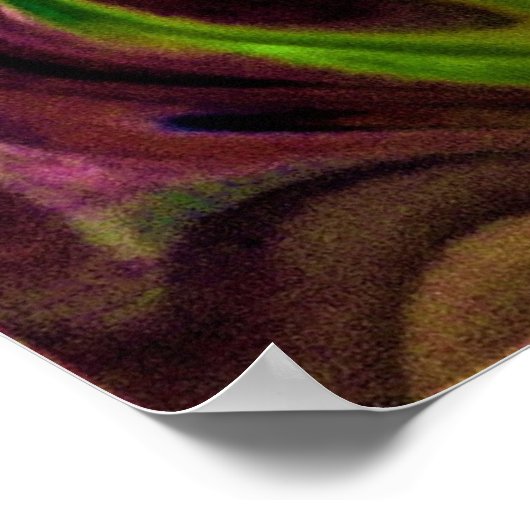 Abstracte kleurstudie 241, poster (Hoek)