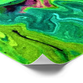 Abstracte kleurstudie 245, poster (Hoek)