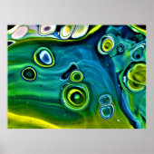 Abstracte kleurstudie 248, poster (Voorkant)