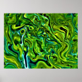 Abstracte kleurstudie 254, poster (Voorkant)