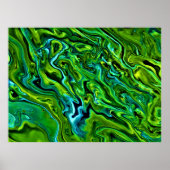 Abstracte kleurstudie 256, poster (Voorkant)