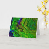 Abstracte Kleurstudie 25, kaart (Gele Bloem)