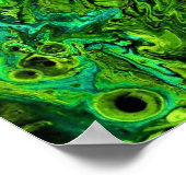 Abstracte kleurstudie 262, poster (Hoek)