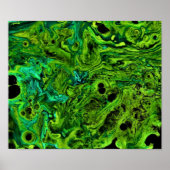 Abstracte kleurstudie 262, poster (Voorkant)