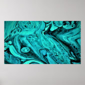 Abstracte kleurstudie 28; poster (Voorkant)