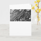 Abstracte kleurstudie 305 / Noir, Kaart (Gele Bloem)