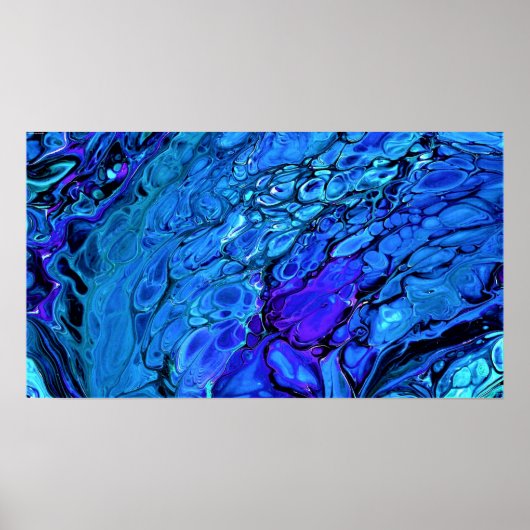 Abstracte kleurstudie 306, poster (Voorkant)