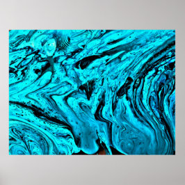 Abstracte kleurstudie 30; poster