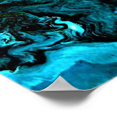 Abstracte kleurstudie 31; poster (Hoek)