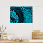 Abstracte kleurstudie 31; poster (Keuken)