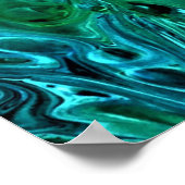 Abstracte kleurstudie 321, poster (Hoek)