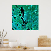 Abstracte kleurstudie 322, poster (Keuken)