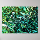 Abstracte kleurstudie 327, poster (Voorkant)