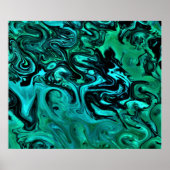 Abstracte kleurstudie 328, poster (Voorkant)