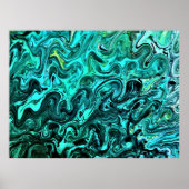 Abstracte kleurstudie 329, poster (Voorkant)