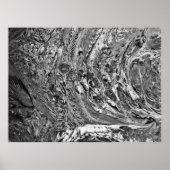 Abstracte kleurstudie 32 / Noir, Poster (Voorkant)