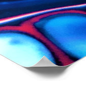 Abstracte kleurstudie 331, poster (Hoek)