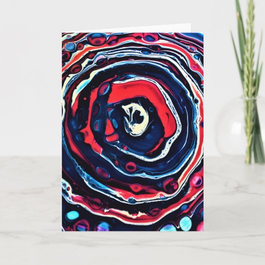 Abstracte Kleurstudie 332, kaart (Voorkant)