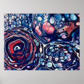 Abstracte kleurstudie 336, poster (Voorkant)