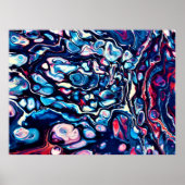 Abstracte kleurstudie 339, poster (Voorkant)